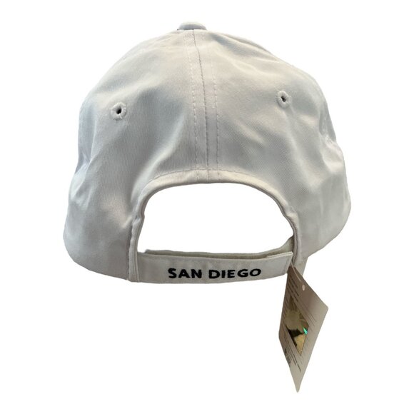 Vintage Super Bowl XXXVII Hat – Reebok NFL White Adjustable Cap – San Diego 2003 - Picture 4 of 7